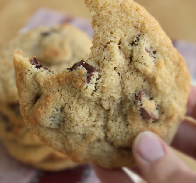 Almond & Coconut Flour Chocolate Chip Cookies