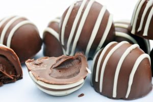 Vanilla English Toffee Chocolate Truffles