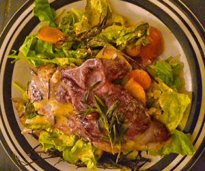 rosemary lamb chop recipe image